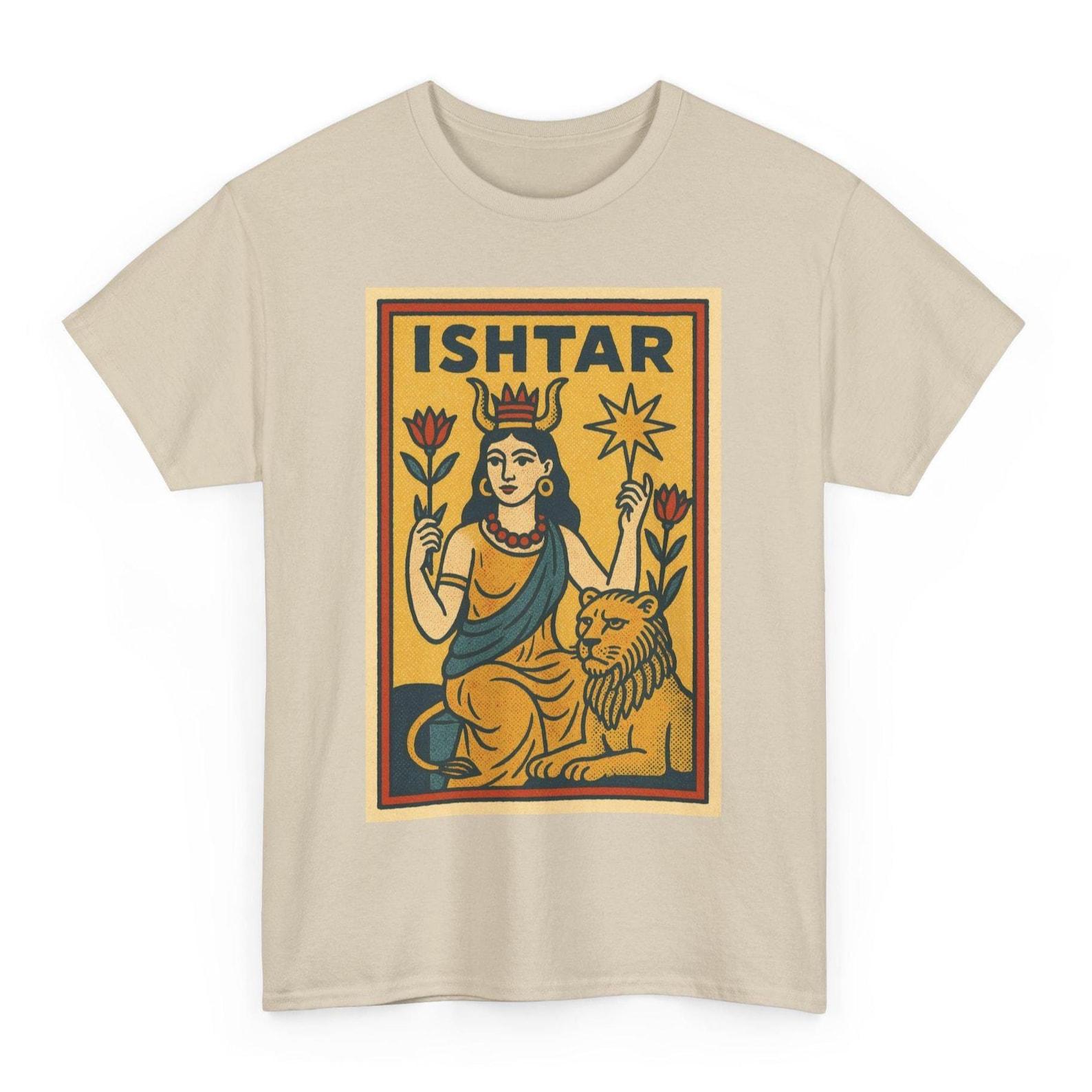 Ishtar T-Shirt: Retro Comic Mesopotamian Goddess Tee 2XL