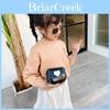 Stylish Korean Mini Children's Bag Versatile Pu Leather Coin Purse For Girls With Magnetic Closure