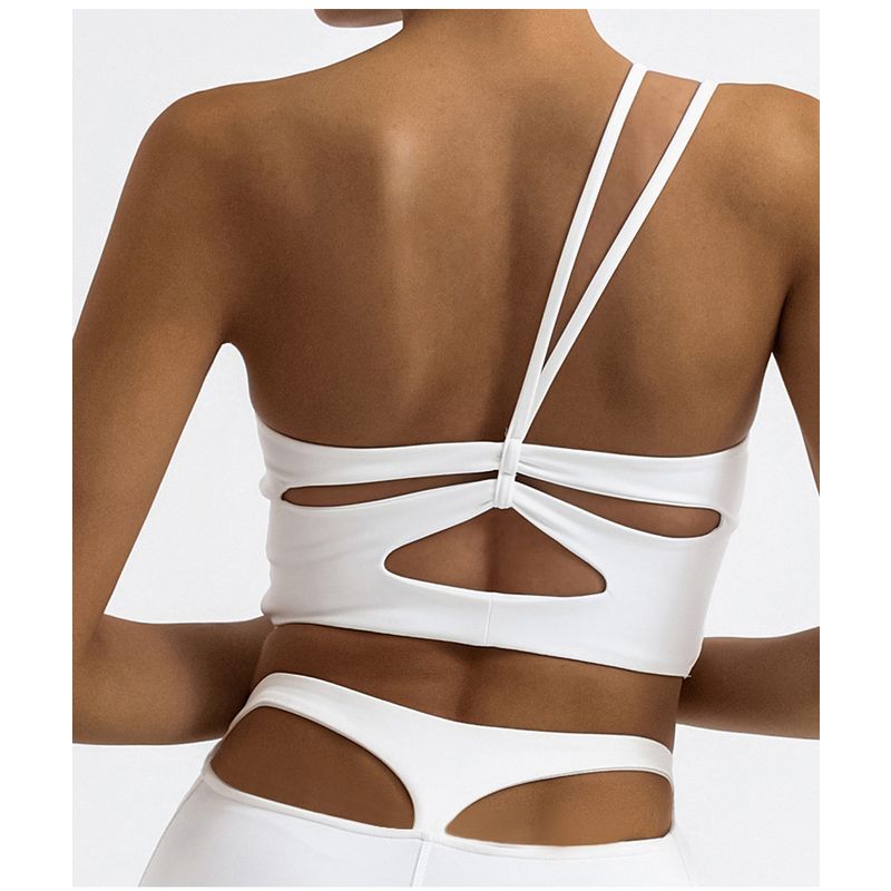 With Chest Pad Spring and Summer New Arrival Beauty Back Sling Yoga Bra Sports Intimates Female Bubble Wrap Running Workout Vest Bra
