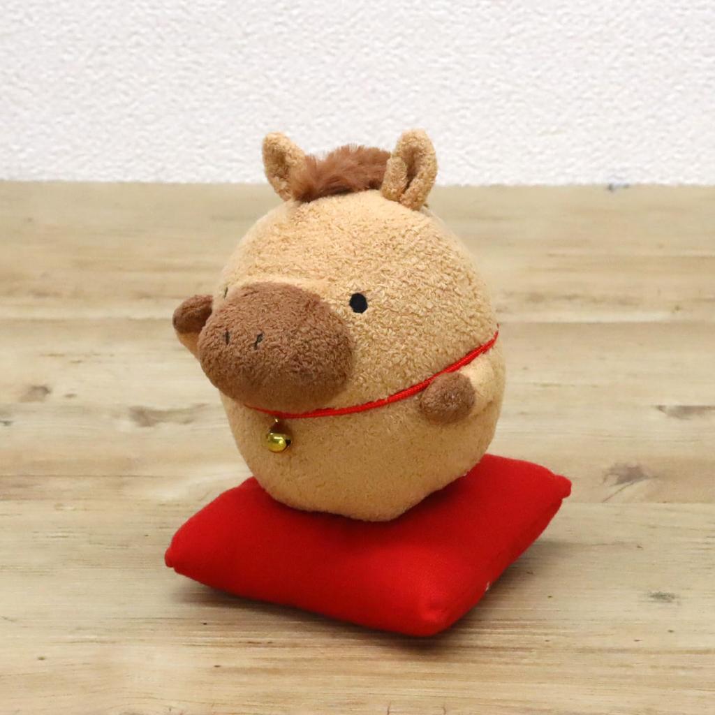 Jucărie de pluș Shinada 2026 Invitație Zodiac Cal Rulant