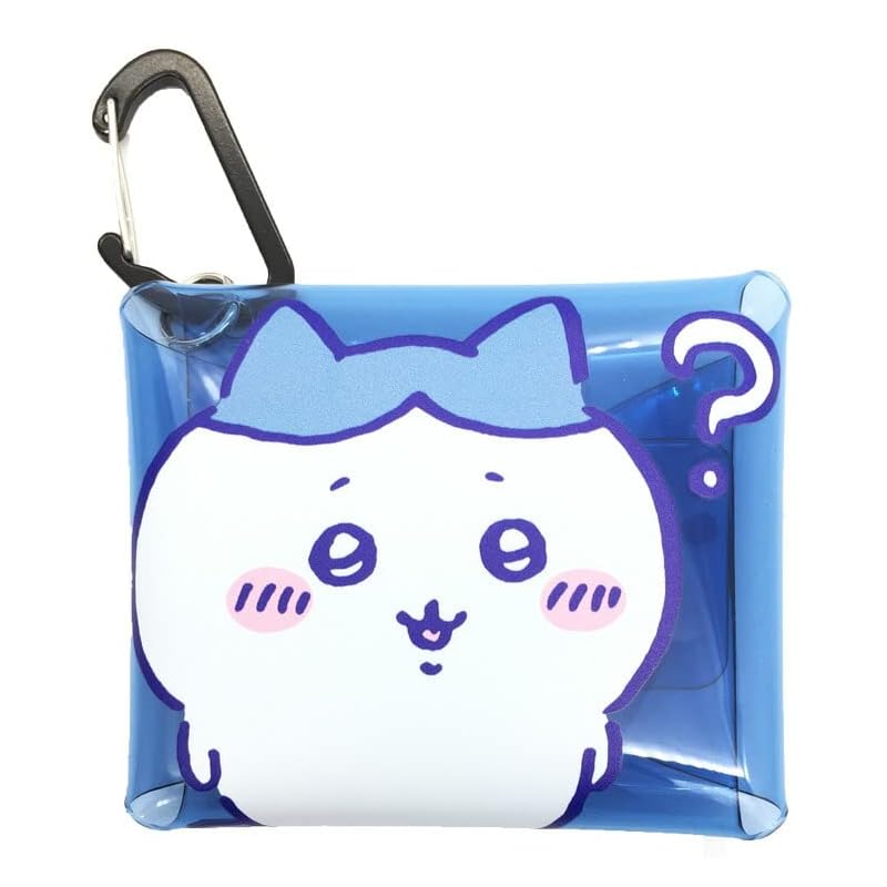 

[Chiikawa] Chikawa earphones pouch accessory case mini wired/wireless storage air pods/pro clear multi case SS size chiikawa0009 Hachiware (CKW-177)