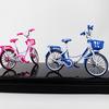 1:10 Alloy Bicycle Model Toy for Kids Durable Metal Bike Miniature Cartoon Children Gift Environmentally Friendly Bicycle
