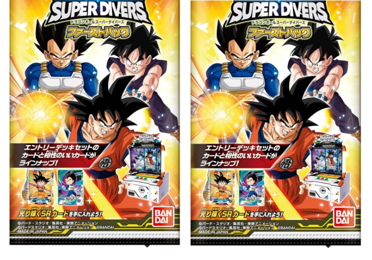 

Набор из 2 коробок, оригинальная нераспечатанная упаковка Super Divers First Pack (BOX)
