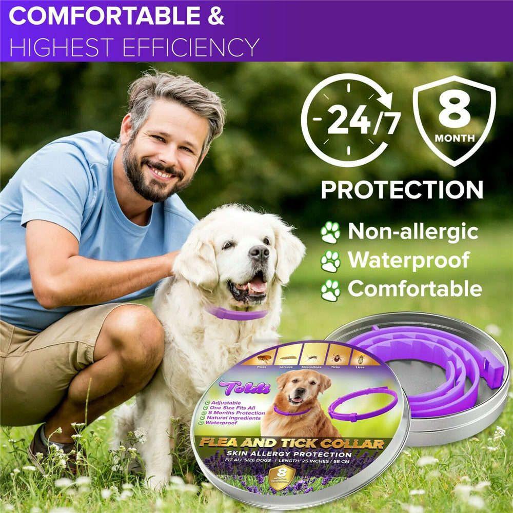 Protect Your Four-footed Friend With Our Durable Flea Collar For Dogs