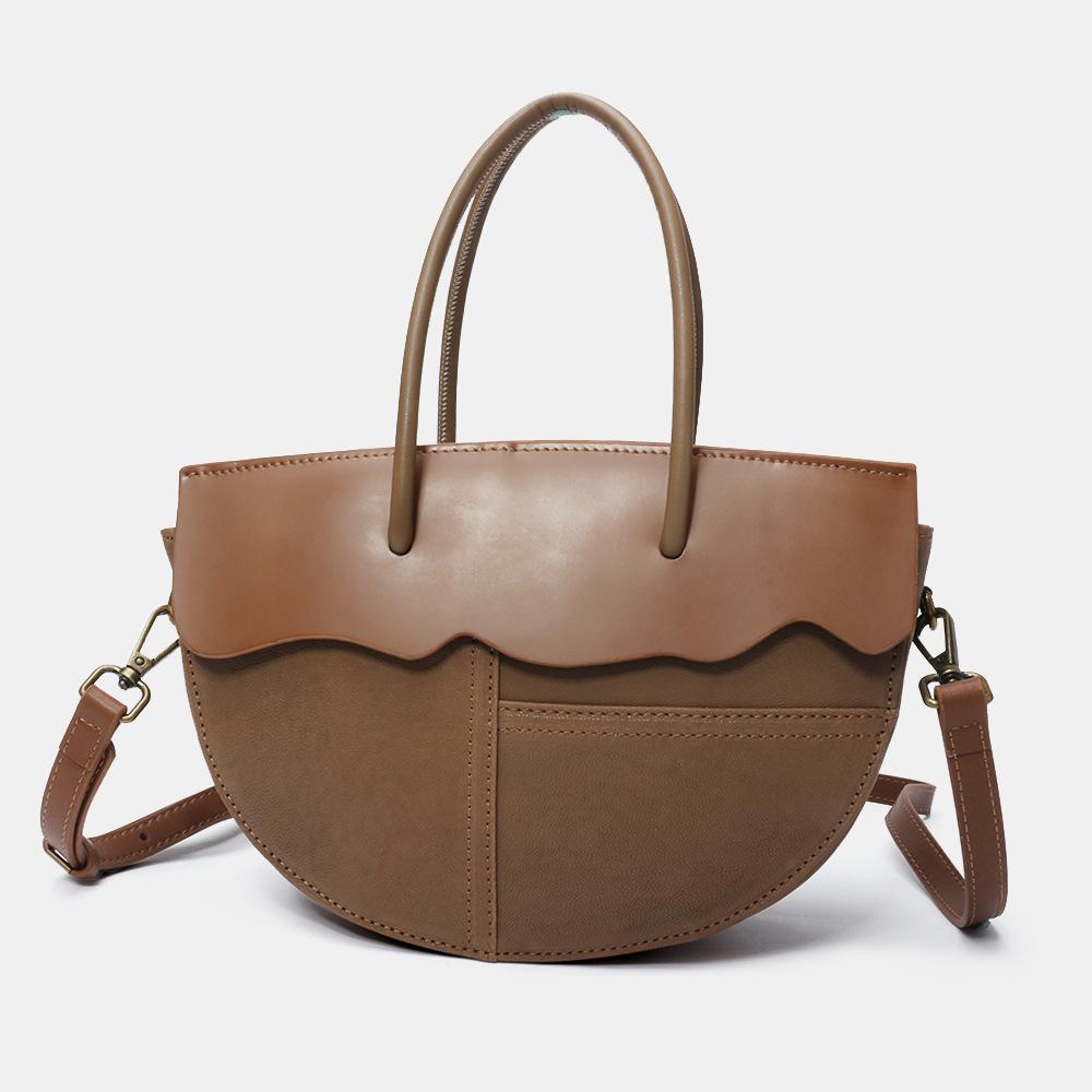 

Первый слой овчины маленькая женская сумка трендовая мода High Sense Crossbody сумка