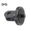 Action Camera Tripod Mount for Insta360 for GOPRO 1/4-inch Screw CNC Aluminum Alloy Mini Tripod Adapter Sports Camera Accessories