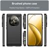 For Realme 13 Case Cover OPPO Realme 13 Capas Carbon Fiber Phone Back Shockproof TPU Silicone Cover Realme 13 Realme13 4G Fundas