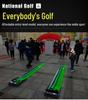 Indoor Ball Return Golf Putting Practice Set with Baffle - Portable and Popular