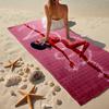 Ultra-Soft Beach Towel with Ladybug Theme,Ideal for Pool - Camping, Diving - Perfect Travel Essential, Vibrant Beach Towel.