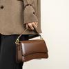 New versatile single shoulder messenger bag, cowhide high-quality niche baguette bag, high-end underarm bag, women's bag