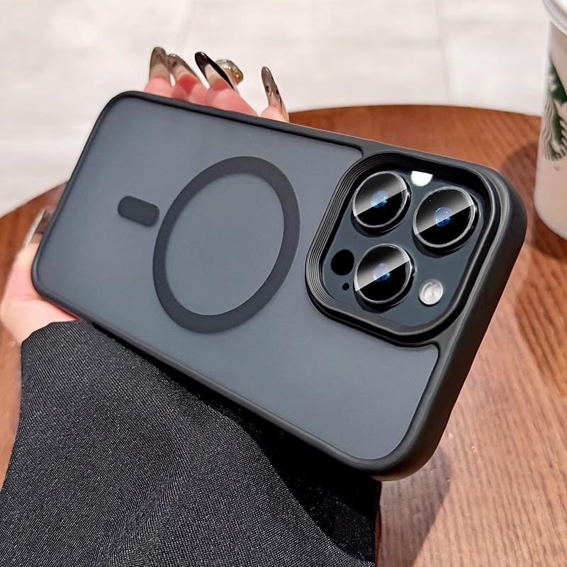 

Suitable for IPhone 16 Matte Magnetic Charging Phone Case IPhone 15ProMax Skin Feel 14 Shockproof 13 Protective Case iPhone14proMax