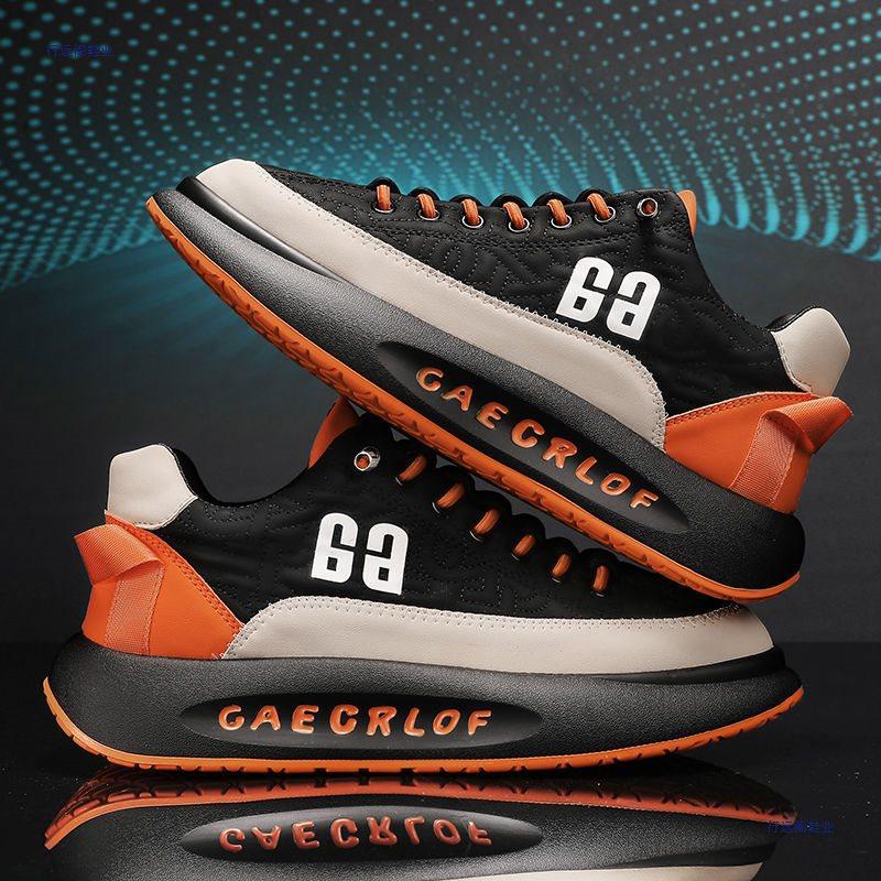 Men's shoes spring versatile casual one-pedal Forrest Gump shoes men's sports running thick-soled Xiaobai height-increasing dad trendy shoes