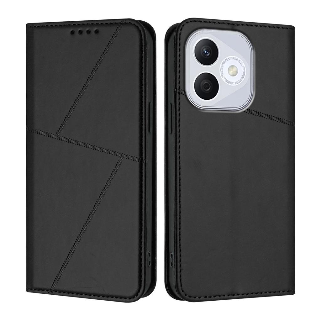 For Honor 400 Lite Wallet Case Magnetic Closure Leather Flip Phone Cover with Stand