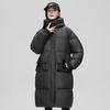 Winter Warm Thicken Parka Coat for Women Loose Long Hooded Jacket Casual Outwear Big Pocket Solid Color Sweety