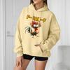 Women's Fashion Casual Long Sleeve Loose  Printed Sweatshirt