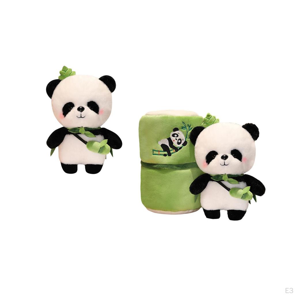 Cartoon Stuffed Panda Toys Gifts Accompany Sleep Toy Living Room Decoration for Teens