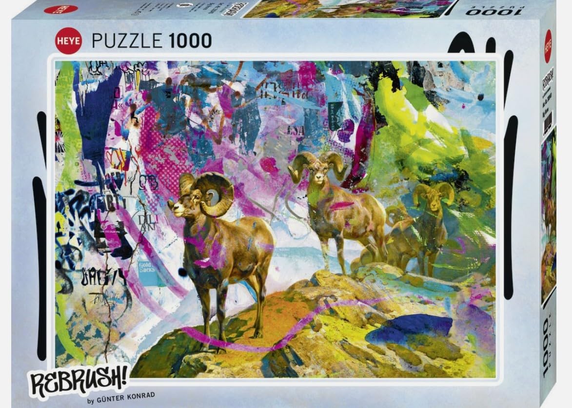 

HEYE Puzzle 30040 Big Horns 1000 Pieces 50x70 cm