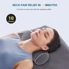 PU Memory Cotton Cervical Pillow Antiarch Traction Pillow  for Relieve Muscle Tension Spine