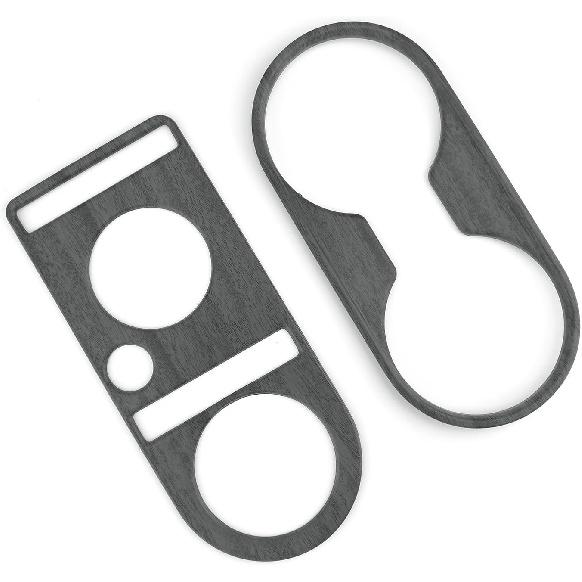 ABS Central Gear Shift Panel Cover Center Console Gear Shift Panel Cover Water Cup Holder Cover Compatible with Genesis GV80 2025 [PE] Accessories