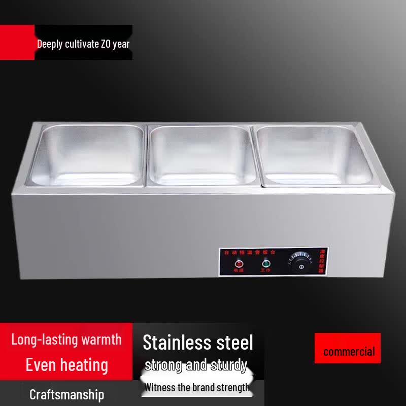 Commercial Stainless Steel Countertop Food Warmer