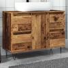 VidaXL Bathroom Cabinet Old Wood 80x33x60 Cm Engineered Wood, Cabinet, Bathroom Storage Cabinet, 857235