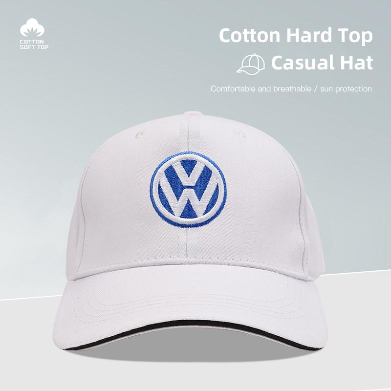 VW GTI GOLF 2026 Chaud Pour VW VOLKSWAGEN Pour Volkswagen VW Emblème de Voiture Broderie Casquette Snapback Casquette de Baseball Printemps et Automne Extérieur A