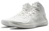 Li Ning Liren 4 White Pearl Mid top Basketball Shoes Unisex Mist White ABAT095-8