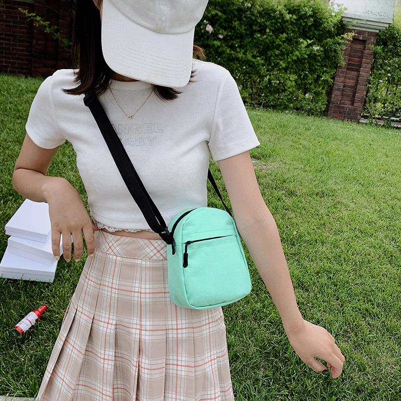 2020 Trendy Mini Crossbody Canvas Bag - Unisex, Versatile, and Stylish for Students