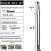 Electric Tricycle Rear Axle Shaft, 16 Teeth, 9 Shaft Head, 6205 Bearing Gearbox, Thickened.