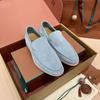 Holiday Gifts Luxury LP Series Genuine Leather Men‘s Loafers Master Handmade Flat Casual Non-slip Outdoor Breathable Beach Shoes