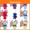 Super Soft Short Plush Teddy Bear Keyring Doll Toy