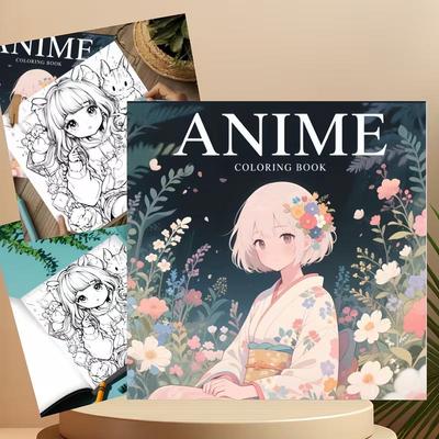 Quaderno Internazionale da Colorare e Scarabocchiare Anime