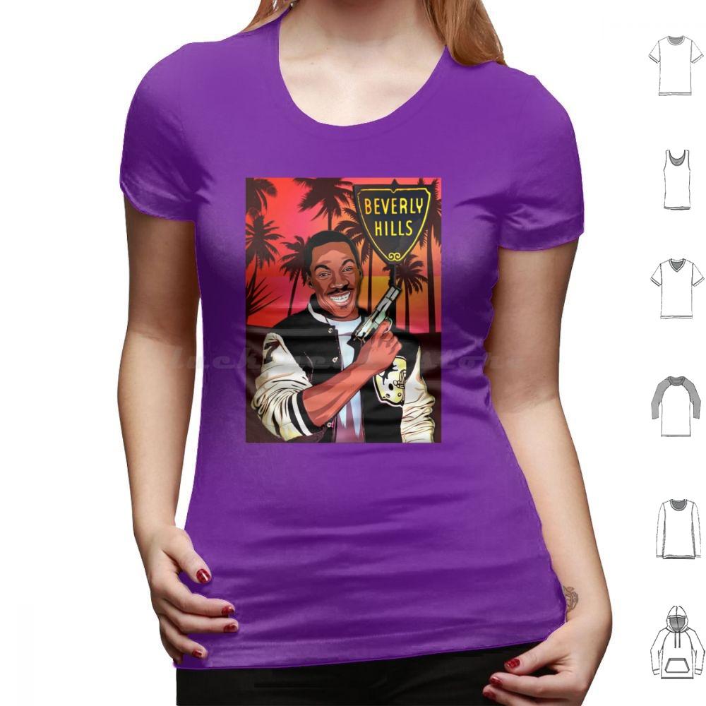 Beverly Hills Cop T Shirt Cotton Men Women DIY Print Beverly Hills Cop Eddie Murphy Comedy 80s 90s Film Movies Coming To