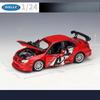 Welly 1/24 APR Subaru Lmpreza Performance Alloy Car Model Diecasts Metal Toy Car Model Simulation Collection Childrens Toy Gifts
