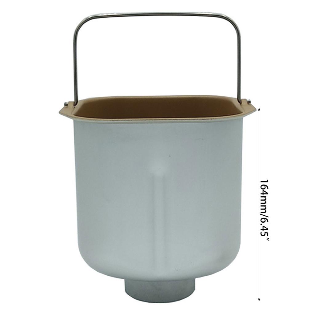 Bread Machine Parts Bread Bucket Replacement Bread Machine Accessories Bread Inner Tank Metal Material Bread Maker Parts