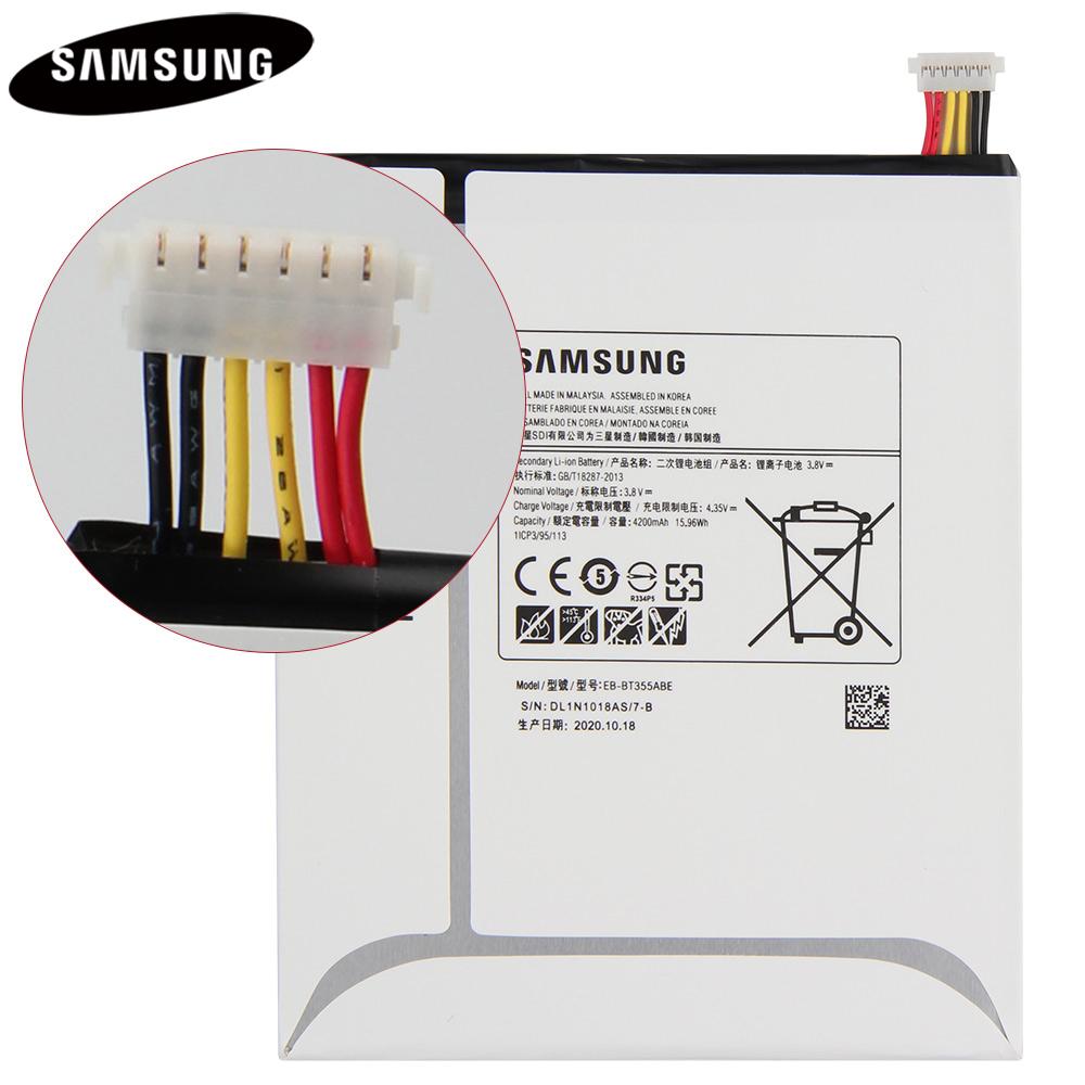 Original Replacement Battery For Samsung GALAXY Tab A 8.0 T355C Tab5 T350 P355C P355M T355 EB-BT355ABA EB-BT355ABE 4200mAh