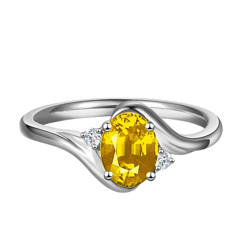 Princess of Wales Engagement Ring: Oval Blue Diamond Imperial Style