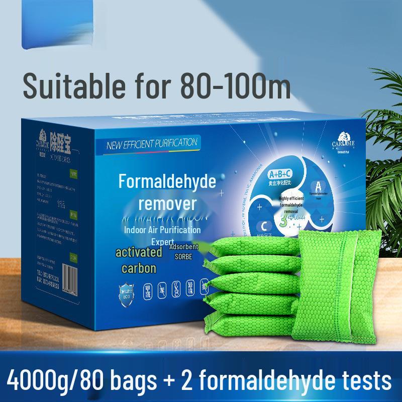 Bamboo Charcoal Bag for Odor and Formaldehyde Removal In Homes and Cars