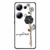 3D Emboss Case For Xiaomi Poco M6 Pro Phone Case Flower Silicone Soft Back Cover For Xiaomi Poco M6 Pro Case PocoM6 M 6 Pro Capa