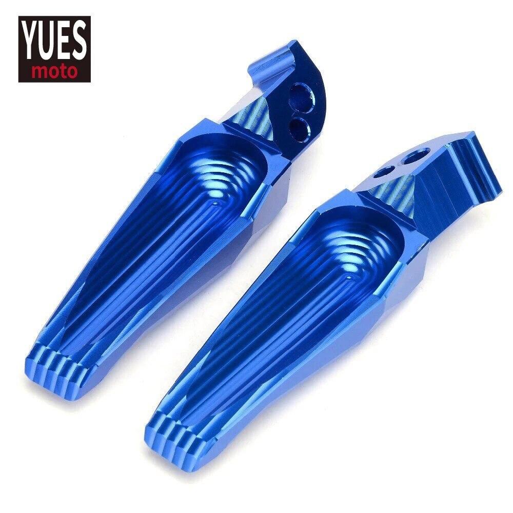 Motorcycle Accessories CNC Rear Passenger Foot Rests Pegs Footrests For Yamaha MT07  2015-2017 2018    2022 MT 07