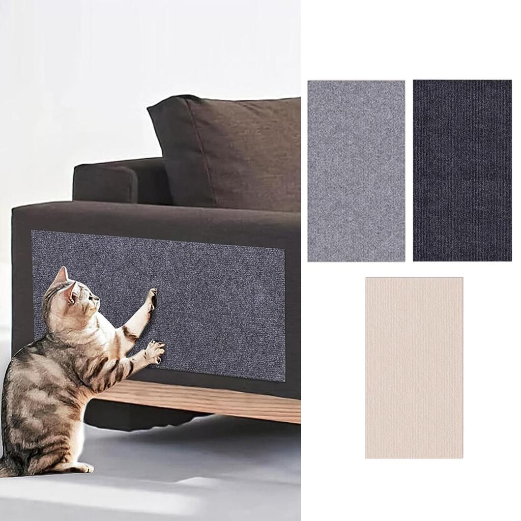 Cat Scratch Mat  Cat Scratcher Sofa Protector Cats Scratcher Pad Trim able Cat Scratching Boards for Protecting Sofas Walls Door