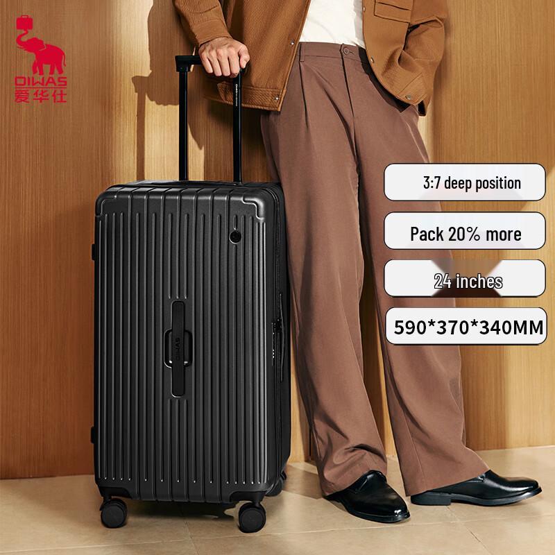 Aihua Shi Boundless Hardside Spinner Luggage 24 inch