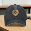 Gold Om Unisexdala Baseball Cap Sun  Hunting Camping Dropshipping Washed Trucker Hat Couple Women Trendy Print Baseball Caps