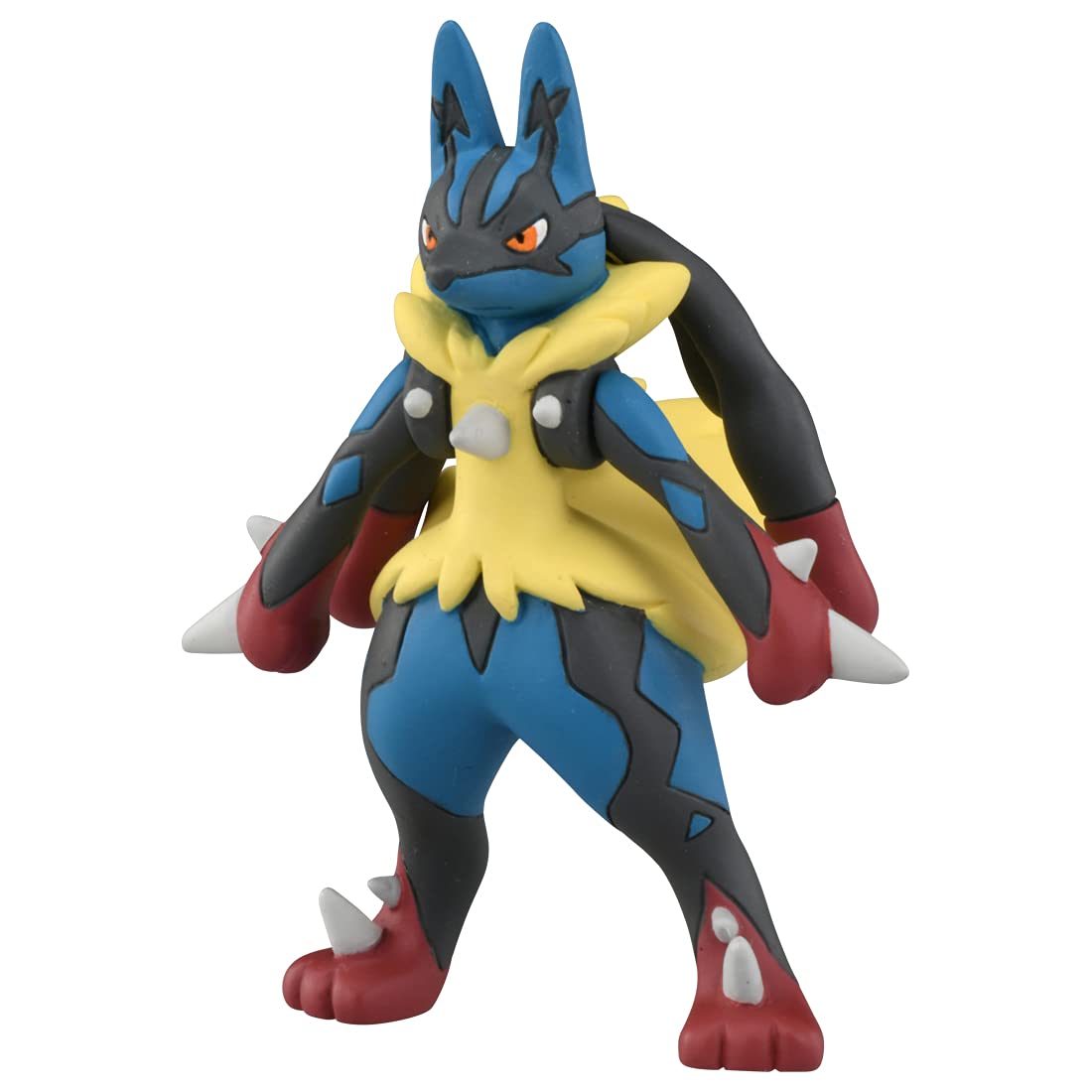 

Takara Tomy Moncolle Mega Figure Ages 4 and Meets Toy Safety ST Mark TAKARA TOMY Pokémon MS-52 Lucario Pokémon Toy, Up, Standards, Certified,