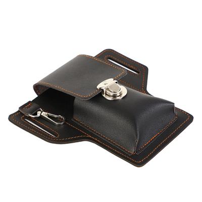 Vintage Leather Waist Bag Belt Hook Loop Holster Carry Phone Pouch Wallet for Ca