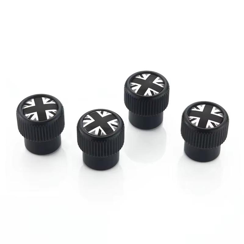 4Pcs Car Wheel Tyre Tire Valve Stem Caps Dust Covers For Mini Cooper Countryman F56 R55 R56 R60 F55 F60 Auto Accessories