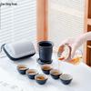 Tao Ding Xuan Guan Shan Glass Travel Tea Set