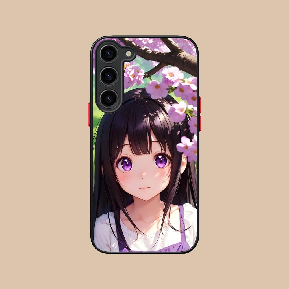 Hyouka Chitanda Silikonowe Etui na Telefon Komórkowy do Samsung Galaxy S26 S25 S24 S23 S22 S21 Plus FE Ultra Kolorowe Pokrowiec