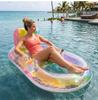 Summer Swimming Pool Inflatable Sofa With Cup Hole Water Swimming Pool Inflatable Floating Bed For Adult Water Leisure Float