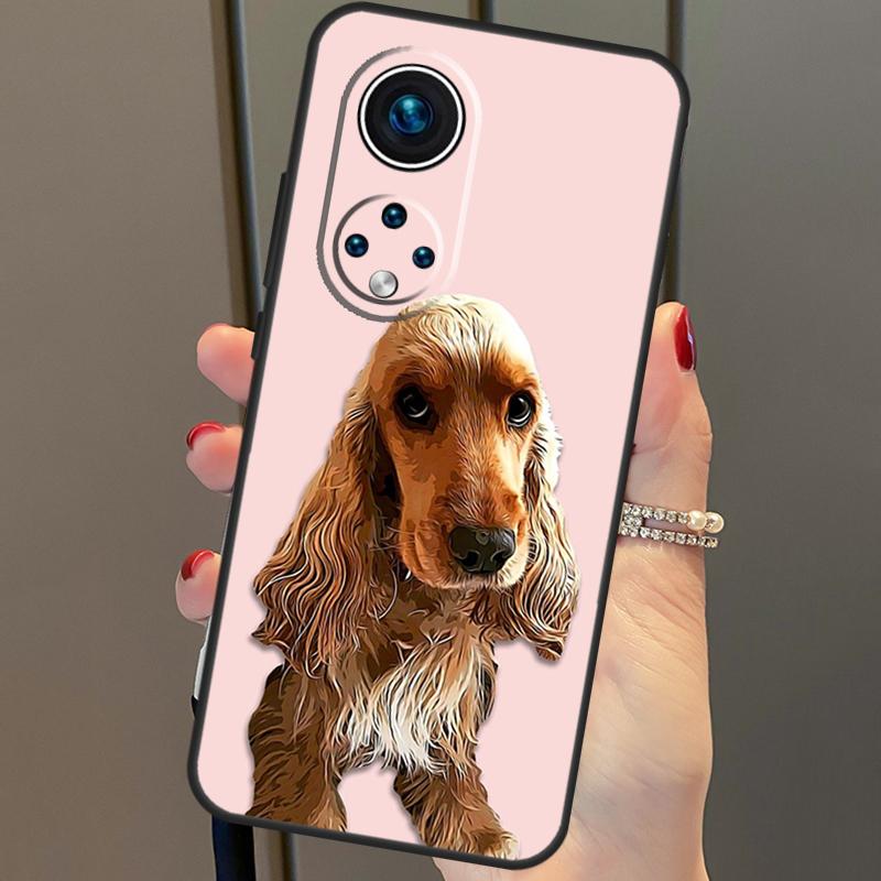 English Cocker Spaniel Dog Case For Honor X8b X9b 90 70 50 Magic 5 Pro Magic 6 Lite X6 X7 X8 X9 X6a X7a X8a X9a Cover
